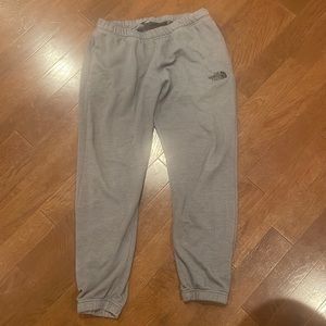 North Face mens large grey sweatpants